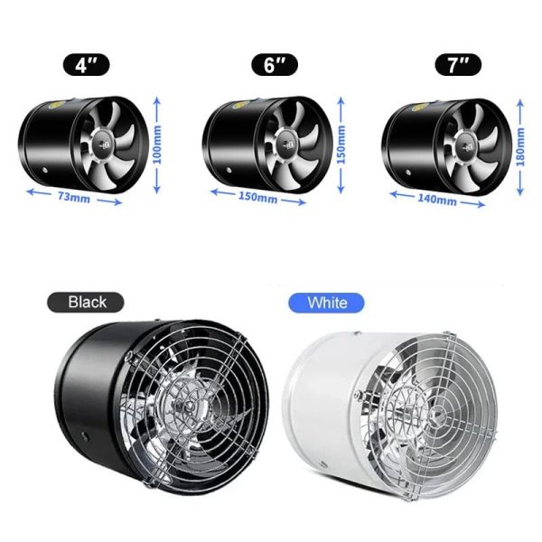 Powerful Silent Extractor Fan for Improved Indoor Air Quality - Ideal for Home and Office - Image 6