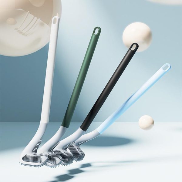 Long Handle Flexible Silicone Golf Toilet Brush - Image 3