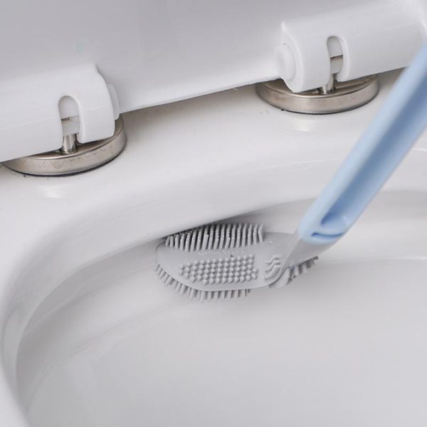 Long Handle Flexible Silicone Golf Toilet Brush - Image 4