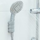 Adjustable Silicone Shower Holder Bracket - No-Drill, Set of 3