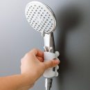 Adjustable Silicone Shower Holder Bracket - No-Drill, Set of 3