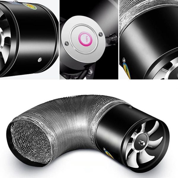 Powerful Silent Extractor Fan for Improved Indoor Air Quality - Ideal for Home and Office - Image 5
