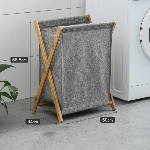 Laundry Basket - Solid Wood - Image 7