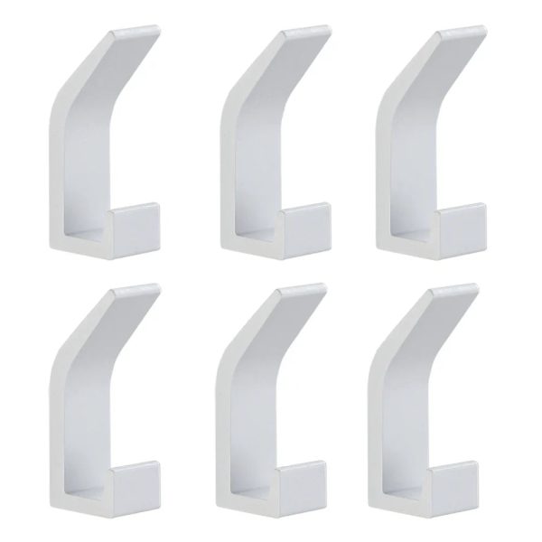 Modern Aluminum Wall Hook with Adhesive – Durable and Stylish for Bathroom & Living Room (3 x 1.2 inches) - Image 11