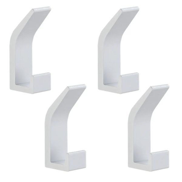 Modern Aluminum Wall Hook with Adhesive – Durable and Stylish for Bathroom & Living Room (3 x 1.2 inches) - Image 10