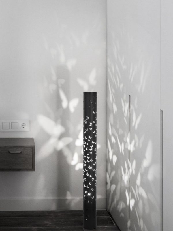 Modern Miravique Column Floor Lamp – Sleek Design with Adjustable LED Lighting for Home & Commercial Use - Image 13