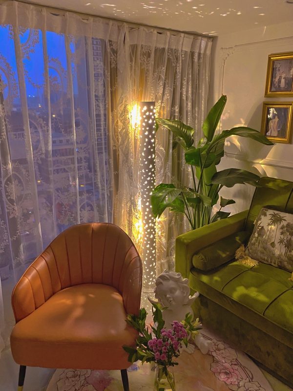 Modern Miravique Column Floor Lamp – Sleek Design with Adjustable LED Lighting for Home & Commercial Use - Image 15