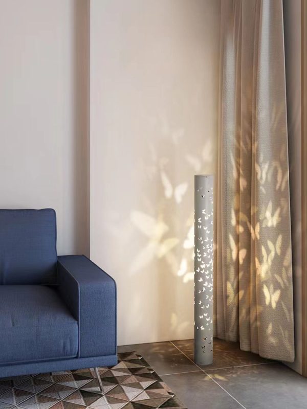 Modern Miravique Column Floor Lamp – Sleek Design with Adjustable LED Lighting for Home & Commercial Use - Image 16