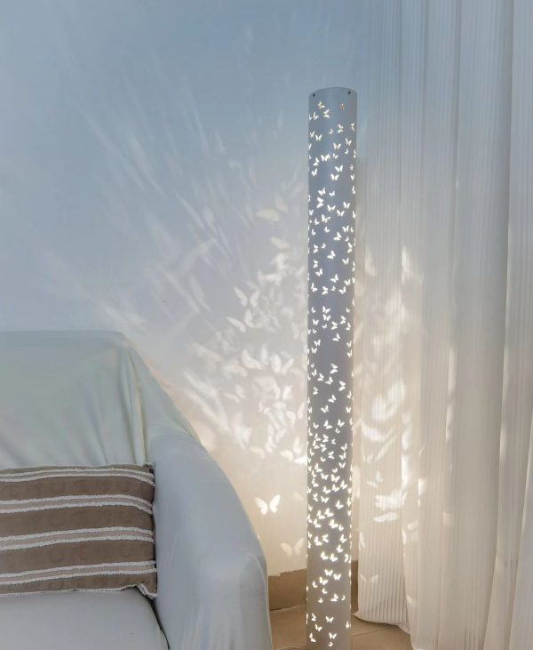 Modern Miravique Column Floor Lamp – Sleek Design with Adjustable LED Lighting for Home & Commercial Use - Image 18