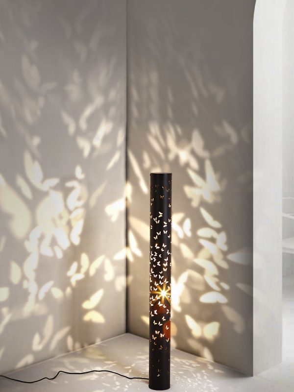 Modern Miravique Column Floor Lamp – Sleek Design with Adjustable LED Lighting for Home & Commercial Use - Image 25