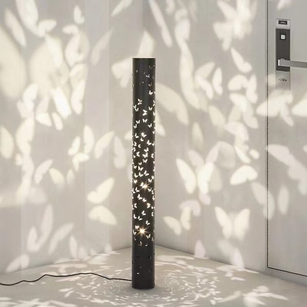 Modern Miravique Column Floor Lamp – Sleek Design with Adjustable LED Lighting for Home & Commercial Use - Image 2