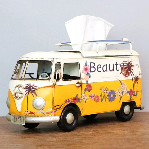 Retro Bus Tissue Boxes: Vintage Charm in Decor - Image 5