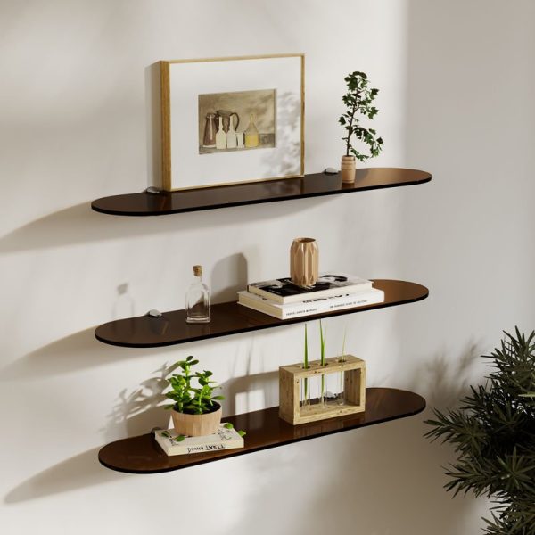 Colored Acrylic Wall Mounted Storage Shelves - Image 2