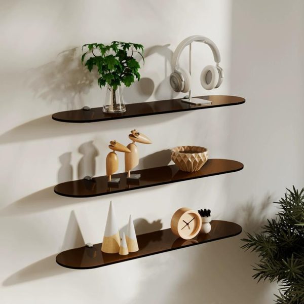 Colored Acrylic Wall Mounted Storage Shelves - Image 3