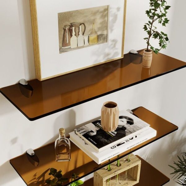 Colored Acrylic Wall Mounted Storage Shelves - Image 4