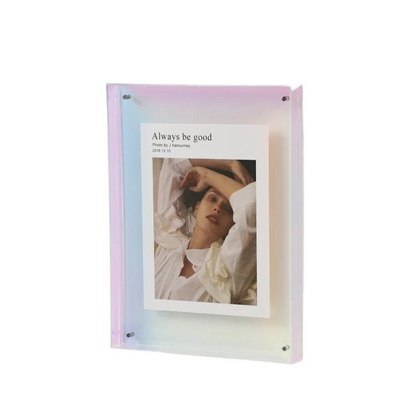 Colored Transparent Acrylic Picture Frame - Image 5
