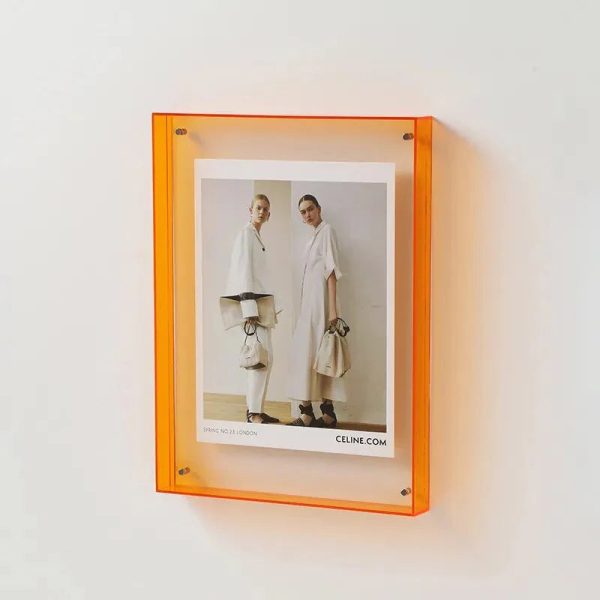 Colored Transparent Acrylic Picture Frame - Image 9