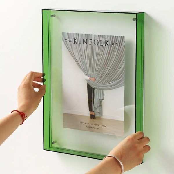 Colored Transparent Acrylic Picture Frame - Image 2