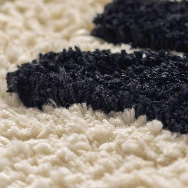 Fluffy Bathroom Bathmat Rug - Image 6