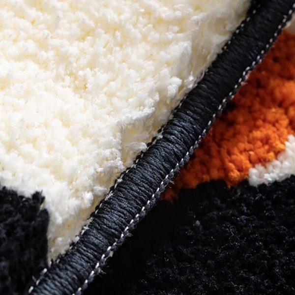 Fluffy Checkerboard Bathmat – Anti-Slip Luxury Rug for Bathroom or Hallway - Image 4