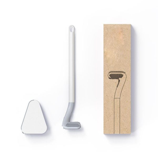 Long Handle Flexible Silicone Golf Toilet Brush - Image 12
