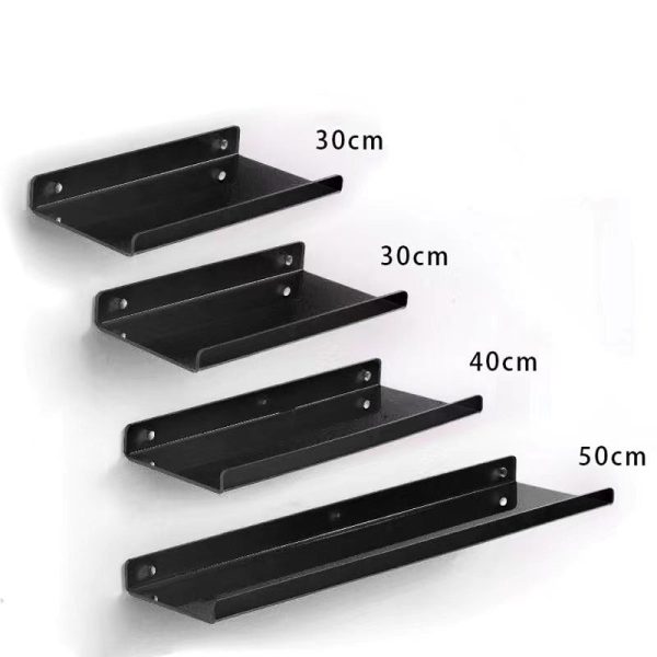 Invisible Acrylic Wall Mounted Floating Shelves - Modern Display for Books, Plants, and Home Decor - Image 24