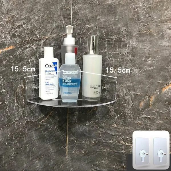 Invisible Acrylic Wall Mounted Floating Shelves - Modern Display for Books, Plants, and Home Decor - Image 7
