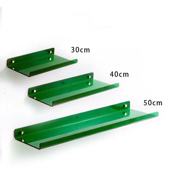 Invisible Acrylic Wall Mounted Floating Shelves - Modern Display for Books, Plants, and Home Decor - Image 12