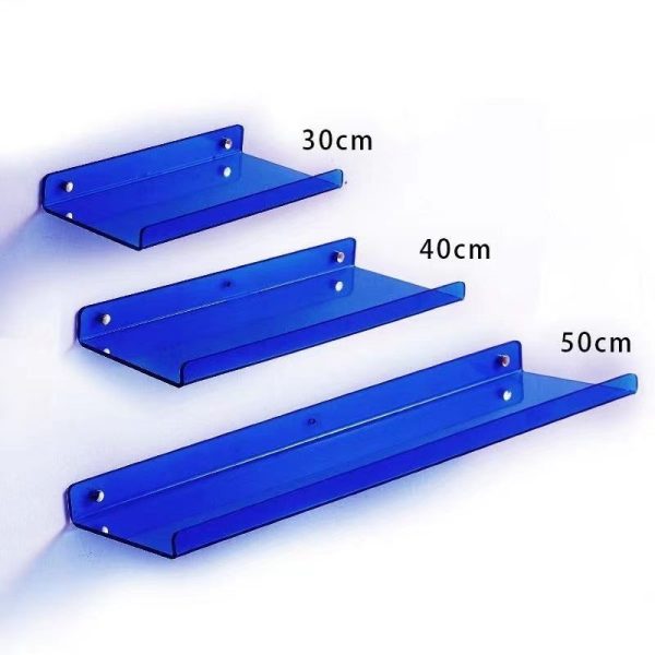 Invisible Acrylic Wall Mounted Floating Shelves - Modern Display for Books, Plants, and Home Decor - Image 15