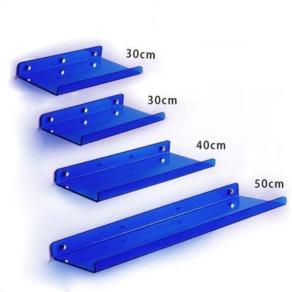 Invisible Acrylic Wall Mounted Floating Shelves - Modern Display for Books, Plants, and Home Decor - Image 25