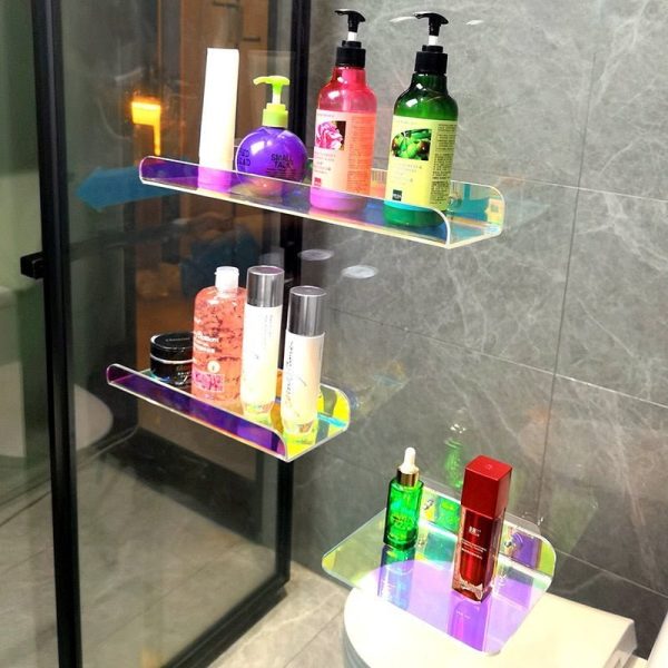 Invisible Acrylic Wall Mounted Floating Shelves - Modern Display for Books, Plants, and Home Decor - Image 10