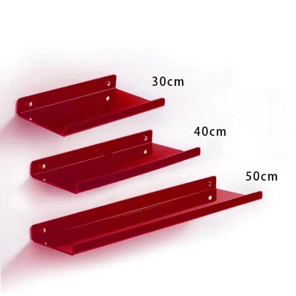 Invisible Acrylic Wall Mounted Floating Shelves - Modern Display for Books, Plants, and Home Decor - Image 14