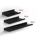 Invisible Acrylic Wall Mounted Floating Shelves - Modern Display for Books, Plants, and Home Decor