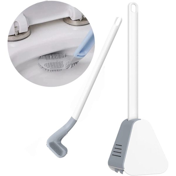 Long Handle Flexible Silicone Golf Toilet Brush - Image 17